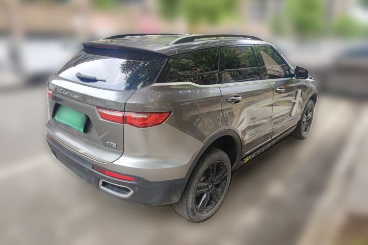 Used Zotye T700 2017 1.8T Dual-Clutch Prestige Model Rear Right 45 Deg