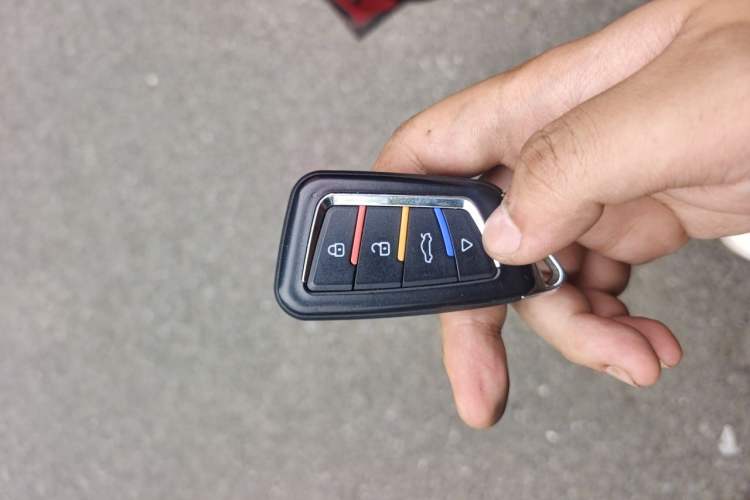 Used Zotye T700 2017 1.8T Dual-Clutch Prestige Model Vehicle Key