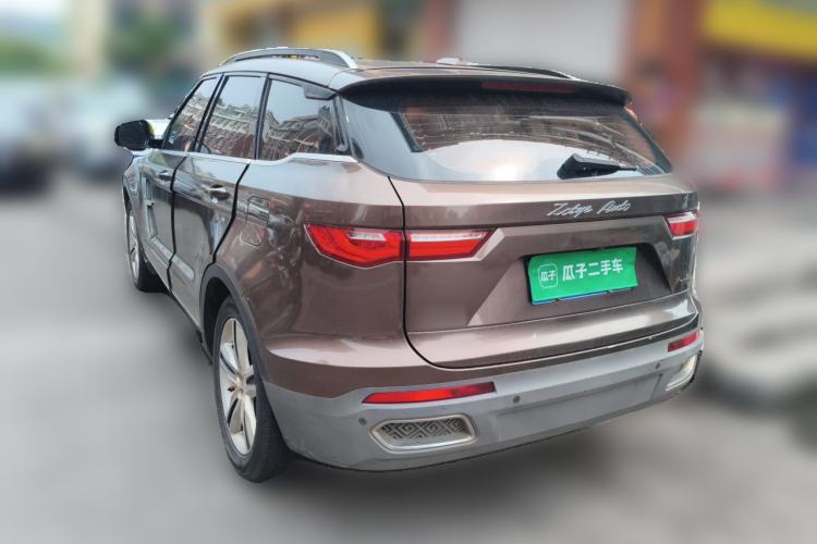 Used Zotye T700 2017 1.8T Dual-Clutch Prestige Model Rear Left 45 Deg