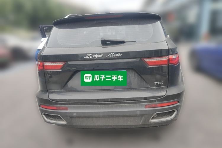 Used Zotye T700 2017 1.8T Dual-Clutch Luxury Model Rear