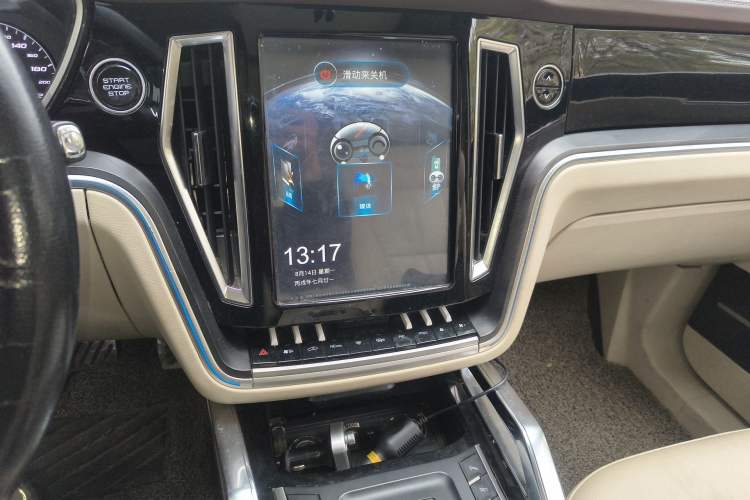Used Zotye T700 2017 1.8T Dual-Clutch Luxury Model Audio And AC Panel