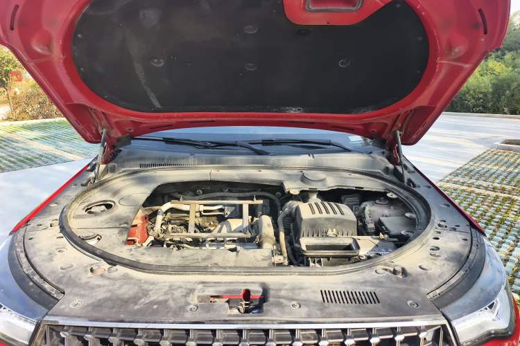 Used Zotye T700 2017 1.8T Dual-Clutch Prestige Model Engine Bay