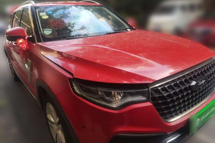 Used Zotye T700 2017 1.8T Dual-Clutch Luxury Model Front Right 45 Deg