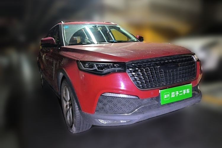 Used Zotye T700 2017 1.8T Dual-Clutch Luxury Model Front Right 45 Deg