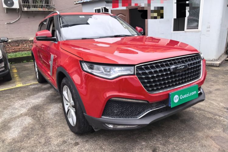 Used Zotye T700 2017 1.8T Dual-Clutch Luxury Model Front Right 45 Deg