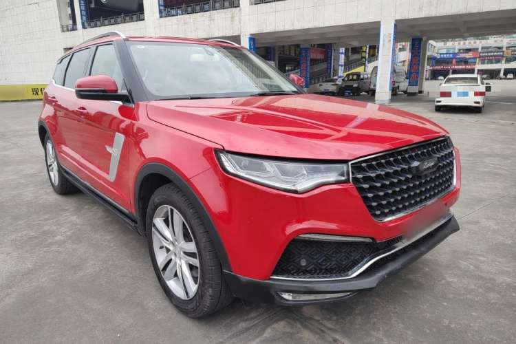 Used Zotye T700 2017 1.8T Dual-Clutch Prestige Model Front Right 45 Deg