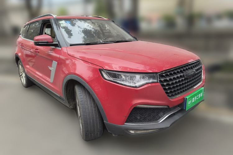 Used Zotye T700 2017 1.8T Dual-Clutch Luxury Model Front Right 45 Deg