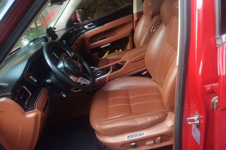Used Zotye T700 2017 1.8T Dual-Clutch Luxury Model Left Front Seat
