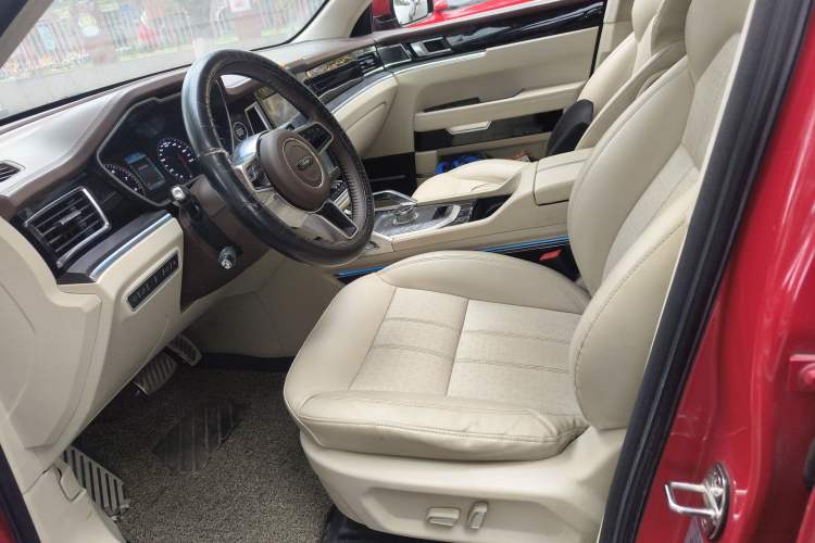 Used Zotye T700 2017 1.8T Dual-Clutch Luxury Model Left Front Seat
