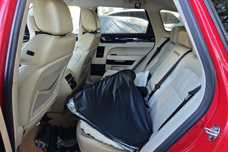 Used Zotye T700 2017 1.8T Dual-Clutch Prestige Model Left Rear Seat