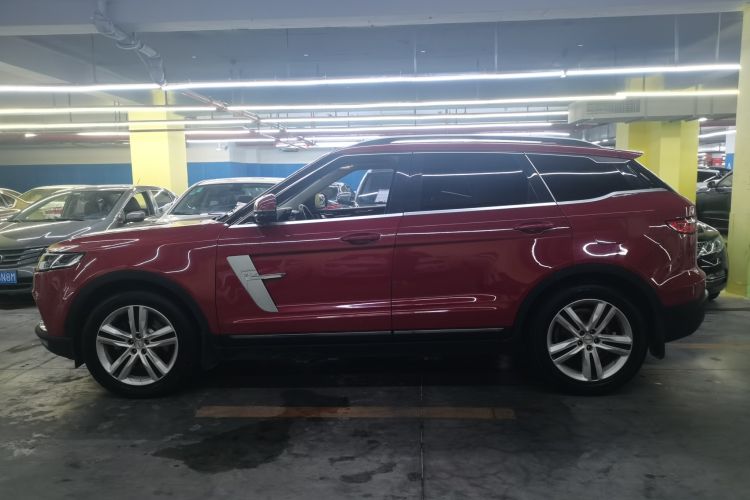 Used Zotye T700 2017 1.8T Dual-Clutch Prestige Model Left Side