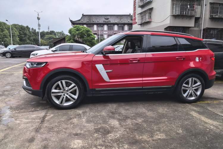 Used Zotye T700 2017 1.8T Dual-Clutch Luxury Model Left Side