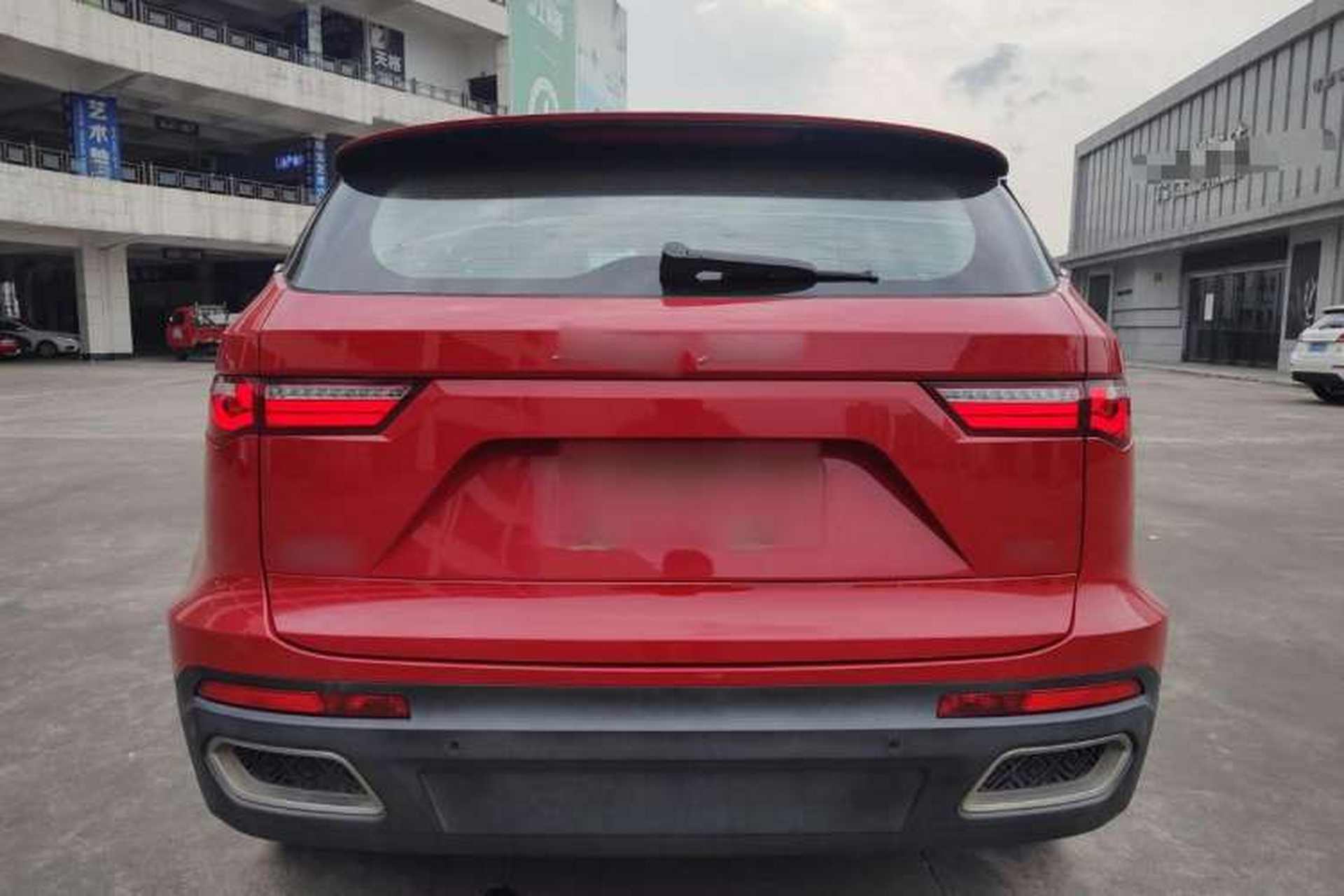 Used Zotye T700 2017 1.8T Dual-Clutch Prestige Model Rear