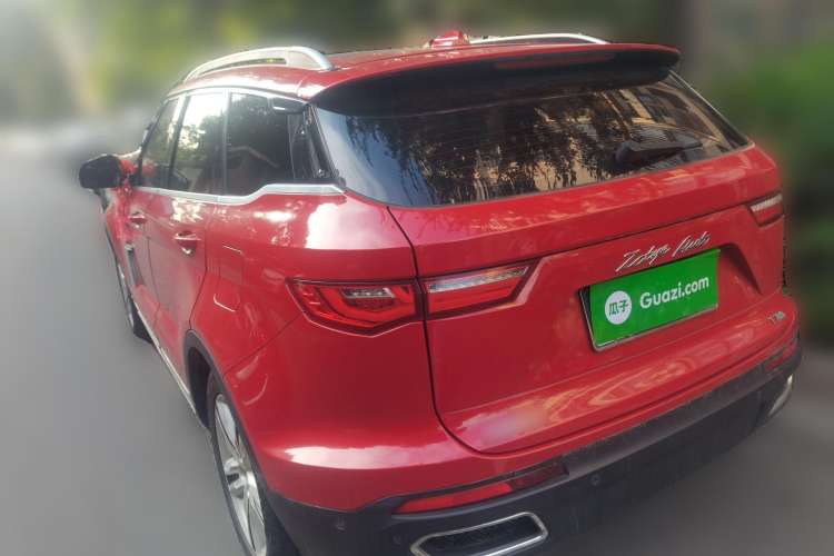 Used Zotye T700 2017 1.8T Dual-Clutch Luxury Model Rear Left 45 Deg