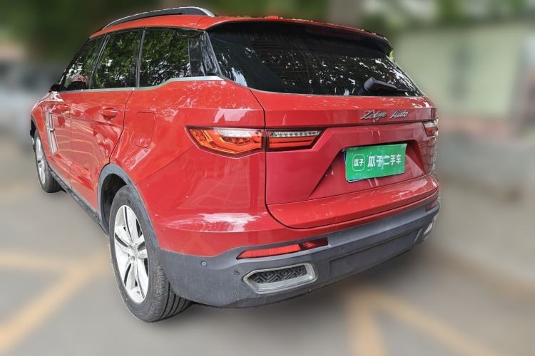 Used Zotye T700 2017 1.8T Dual-Clutch Flagship Model Rear Left 45 Deg