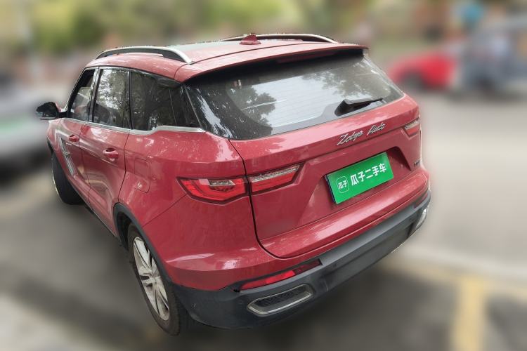 Used Zotye T700 2017 1.8T Dual-Clutch Luxury Model Rear Left 45 Deg