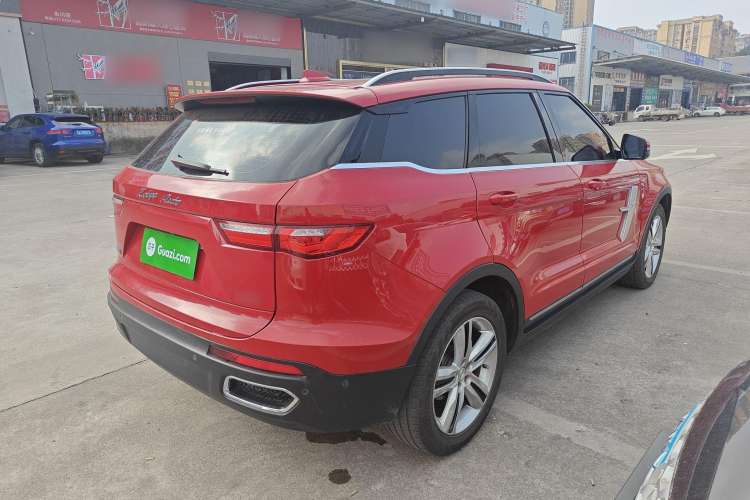 Used Zotye T700 2017 1.8T Dual-Clutch Flagship Model Rear Right 45 Deg