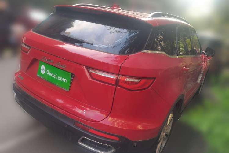 Used Zotye T700 2017 1.8T Dual-Clutch Luxury Model Rear Right 45 Deg