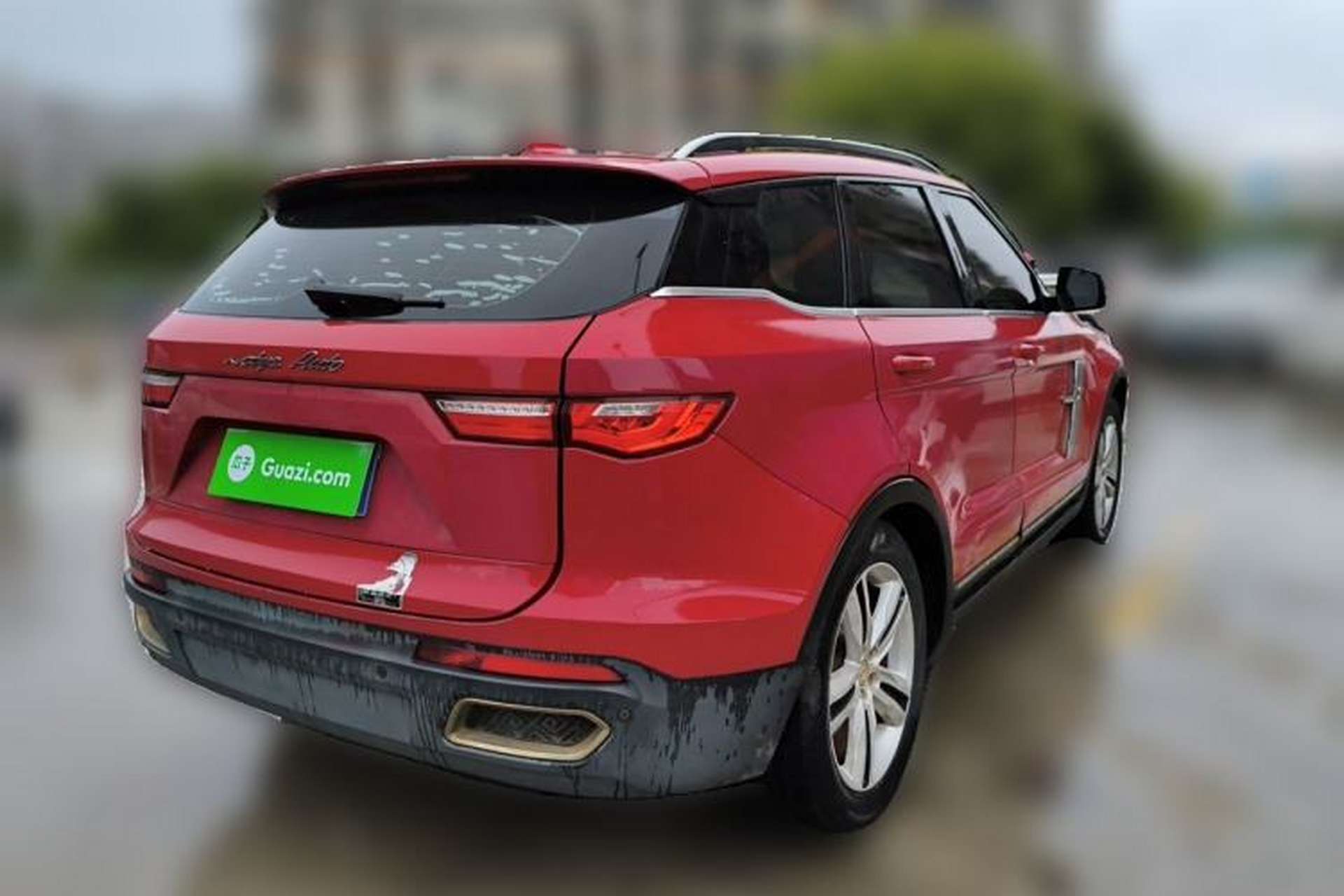 Used Zotye T700 2017 1.8T Dual-Clutch Prestige Model Rear Right 45 Deg