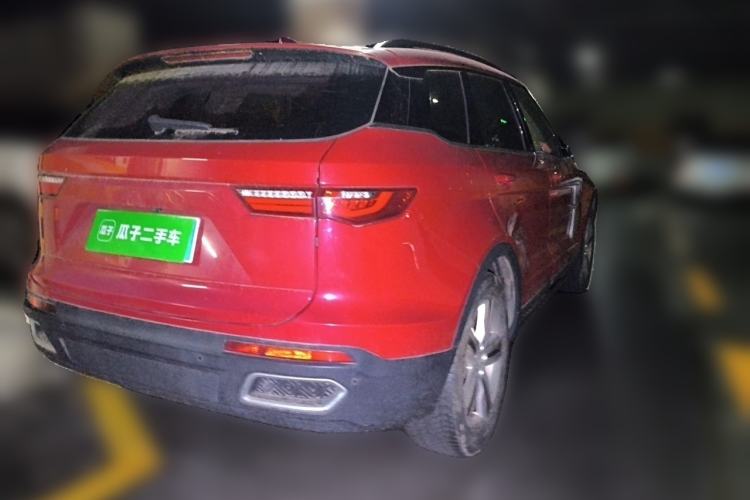 Used Zotye T700 2017 1.8T Dual-Clutch Luxury Model Rear Right 45 Deg