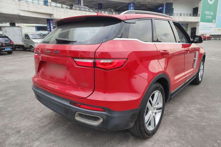 Used Zotye T700 2017 1.8T Dual-Clutch Prestige Model Rear Right 45 Deg