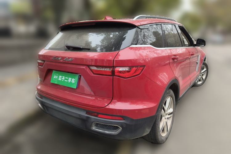 Used Zotye T700 2017 1.8T Dual-Clutch Luxury Model Rear Right 45 Deg