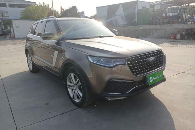 Used Zotye T700 2017 1.8T Dual-Clutch Prestige Model Front Right 45 Deg