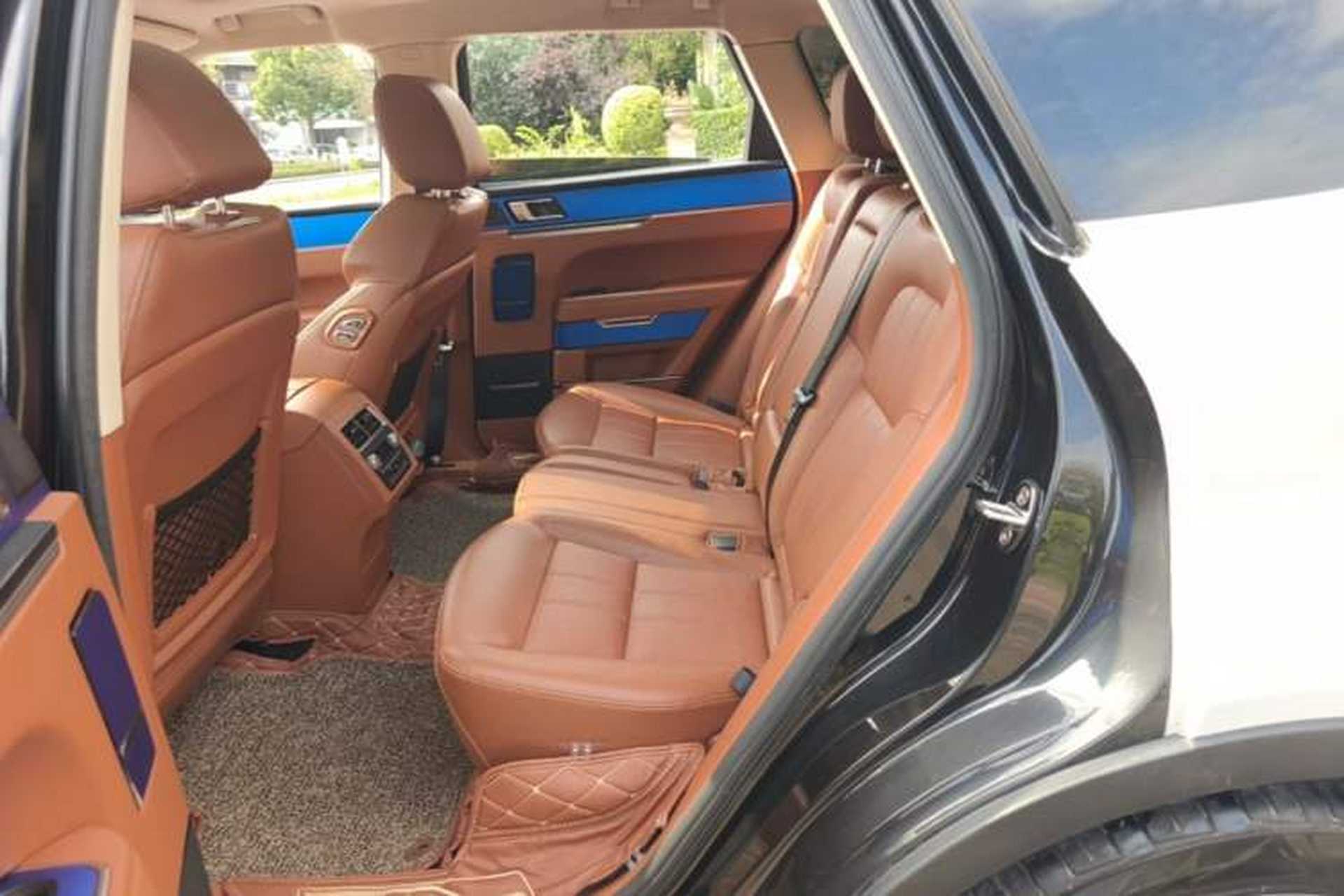 Used Zotye T700 2017 1.8T Dual-Clutch Prestige Model Left Rear Seat