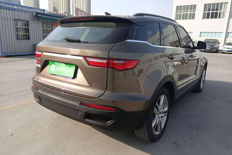 Used Zotye T700 2017 1.8T Dual-Clutch Prestige Model Rear Right 45 Deg