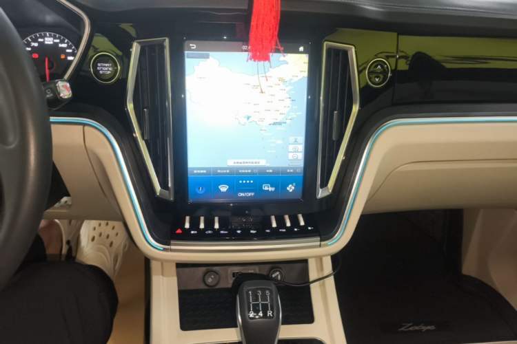 Used Zotye T700 2017 1.8T Manual Luxury Model Audio And AC Panel
