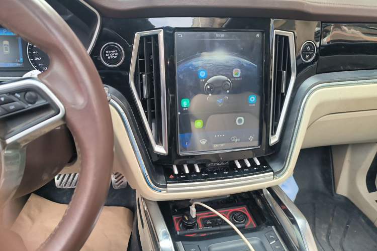 Used Zotye T700 2017 1.8T Dual-Clutch Luxury Model Audio And AC Panel