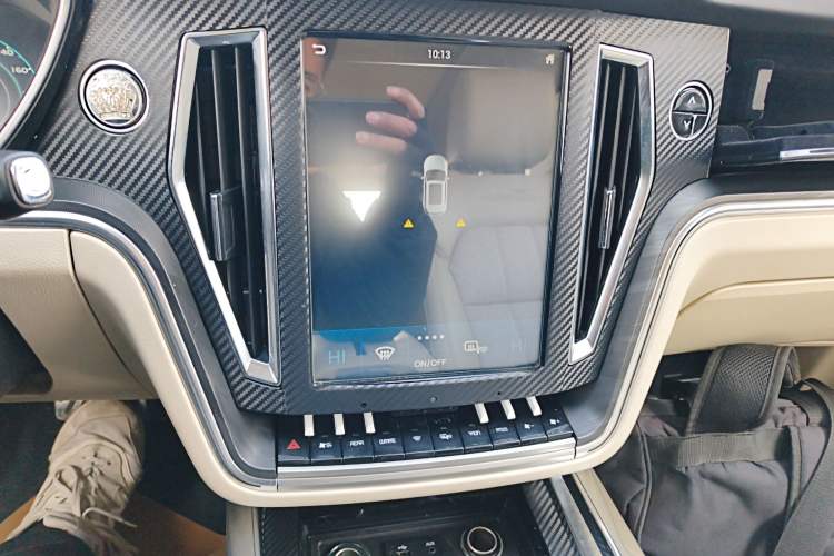 Used Zotye T700 2017 1.8T Dual-Clutch Prestige Model Audio And AC Panel