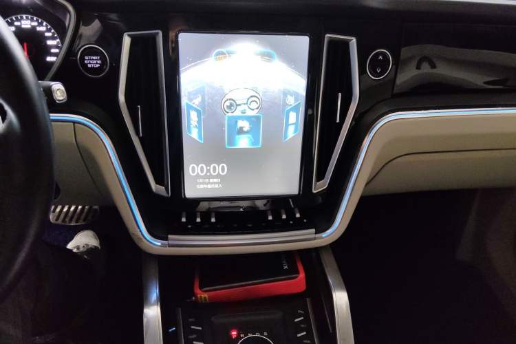 Used Zotye T700 2017 1.8T Dual-Clutch Luxury Model Audio And AC Panel