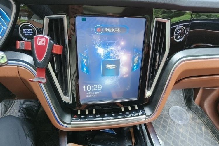 Used Zotye T700 2017 1.8T Dual-Clutch Prestige Model Audio And AC Panel