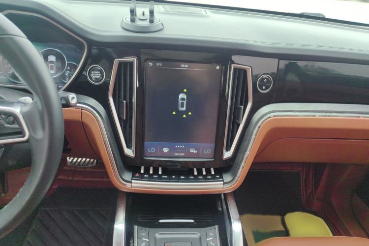 Used Zotye T700 2017 1.8T Dual-Clutch Flagship Model Audio And AC Panel