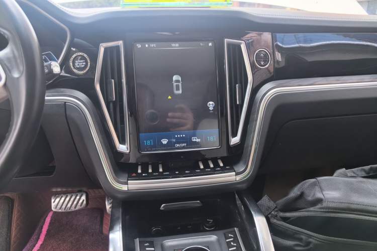 Used Zotye T700 2017 1.8T Dual-Clutch Flagship Model Audio And AC Panel
