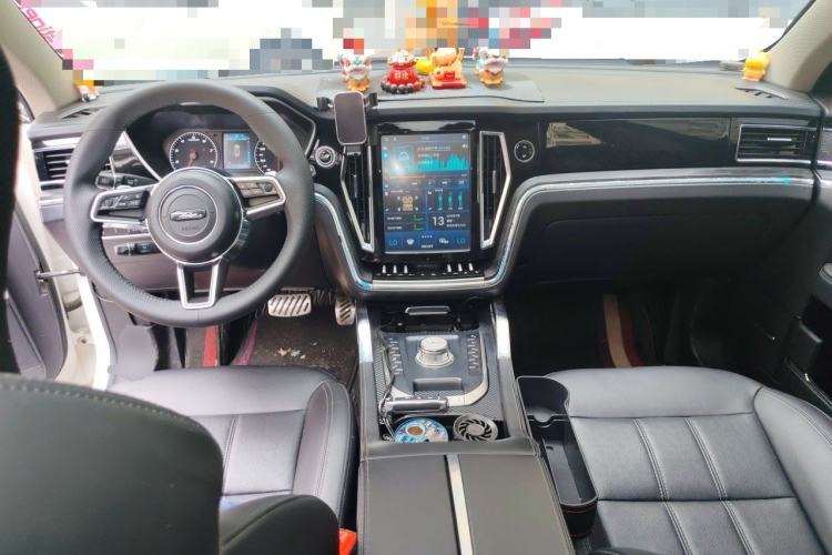 Used Zotye T700 2017 1.8T Dual-Clutch Luxury Model Center Console