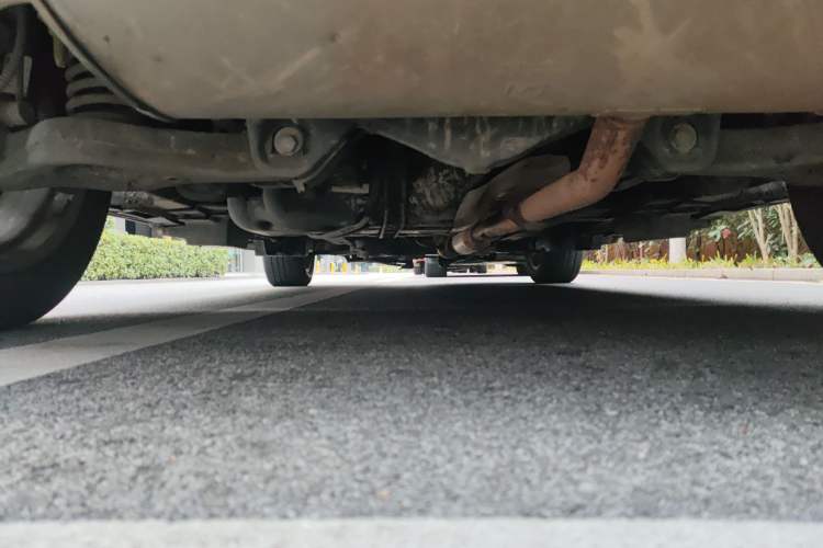 Used Zotye T700 2017 1.8T Dual-Clutch Prestige Model Chassis Rear