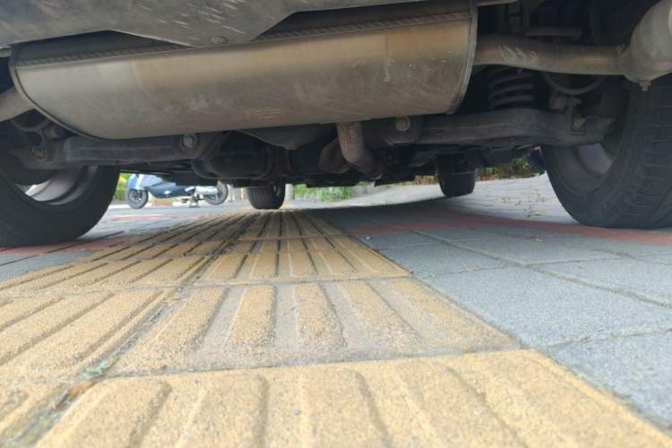 Used Zotye T700 2017 1.8T Dual-Clutch Prestige Model Chassis Rear