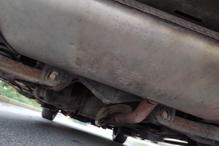 Used Zotye T700 2017 1.8T Dual-Clutch Prestige Model Chassis Rear