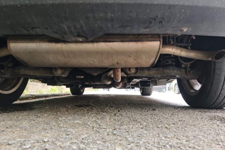 Used Zotye T700 2017 1.8T Dual-Clutch Prestige Model Chassis Rear