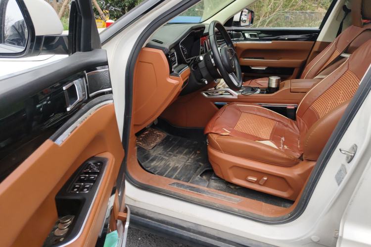 Used Zotye T700 2017 1.8T Dual-Clutch Luxury Model Driver Seat