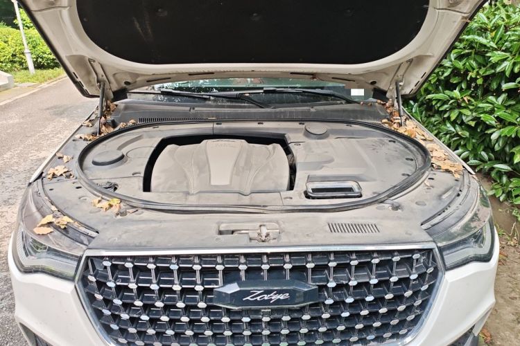 Used Zotye T700 2017 1.8T Dual-Clutch Prestige Model Engine Bay