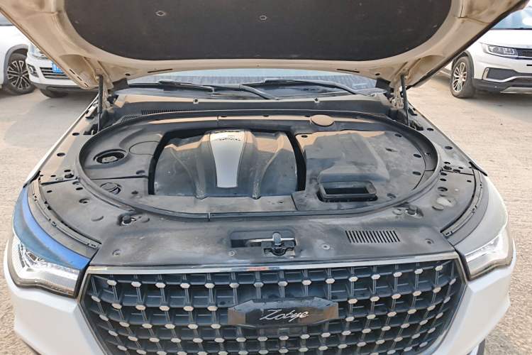 Used Zotye T700 2017 1.8T Dual-Clutch Prestige Model Engine Bay