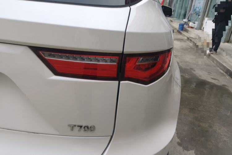 Used Zotye T700 2017 1.8T Dual-Clutch Prestige Model Exterior 1