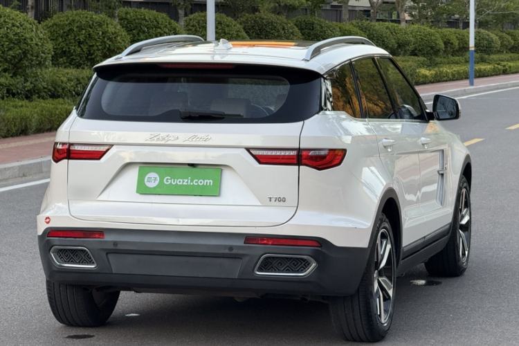 Used Zotye T700 2017 1.8T Dual-Clutch Prestige Model Exterior 2