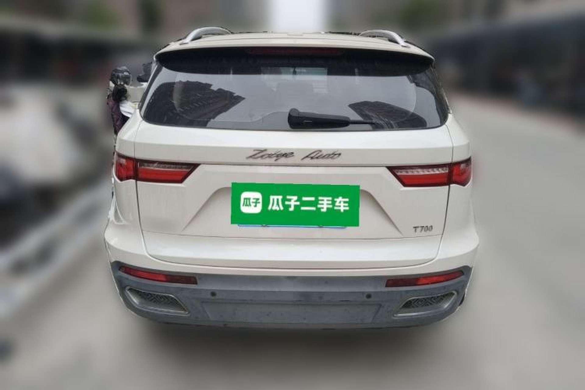 Used Zotye T700 2017 1.8T Dual-Clutch Prestige Model Exterior 4