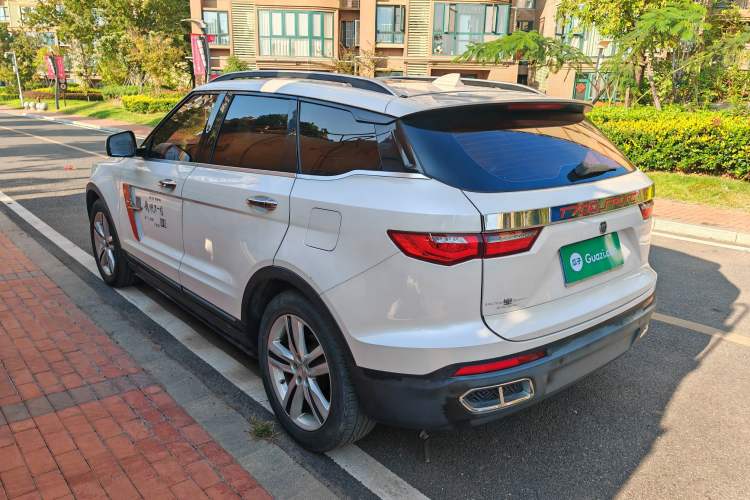 Used Zotye T700 2017 1.8T Dual-Clutch Luxury Model Exterior 4
