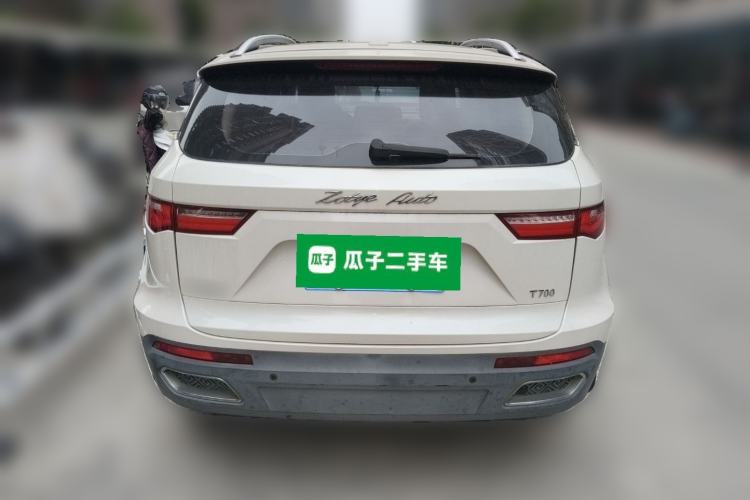 Used Zotye T700 2017 1.8T Dual-Clutch Prestige Model Exterior 4