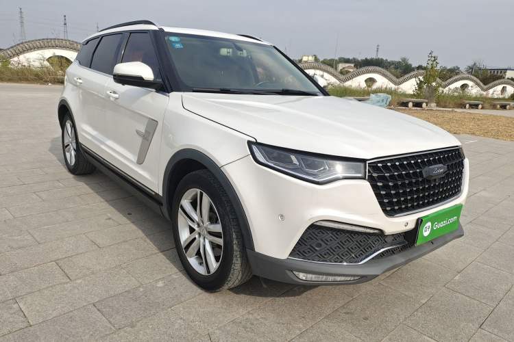 Used Zotye T700 2017 1.8T Dual-Clutch Flagship Model Front Right 45 Deg